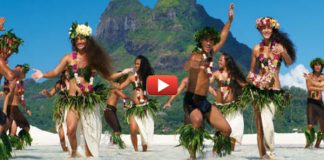 Брачные танцы таитянок